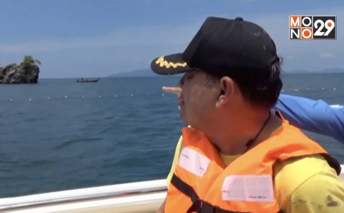 ตรวจสอบทุ่นแนวปะการัง รับท่องเที่ยวทะเลตรัง