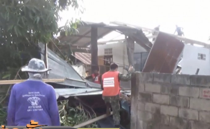 พายุถล่ม แพร่-น่าน บ้านเสียหายเกือบ 200 หลัง