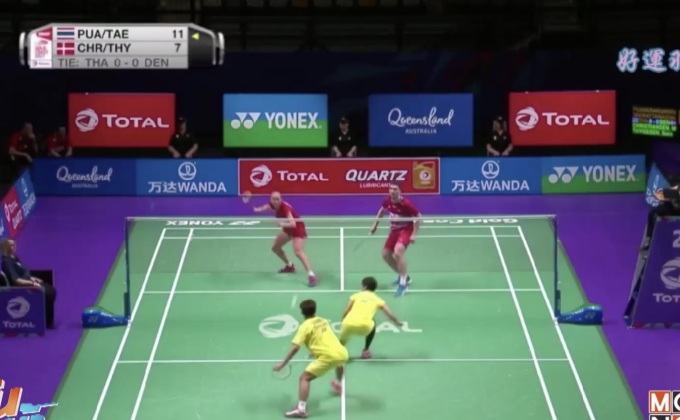 ทัพขนไก่ไทยเชือดเดนมาร์ก 3-2 คู่ ทะลุตัดเชือกแบดสุธีรมาน