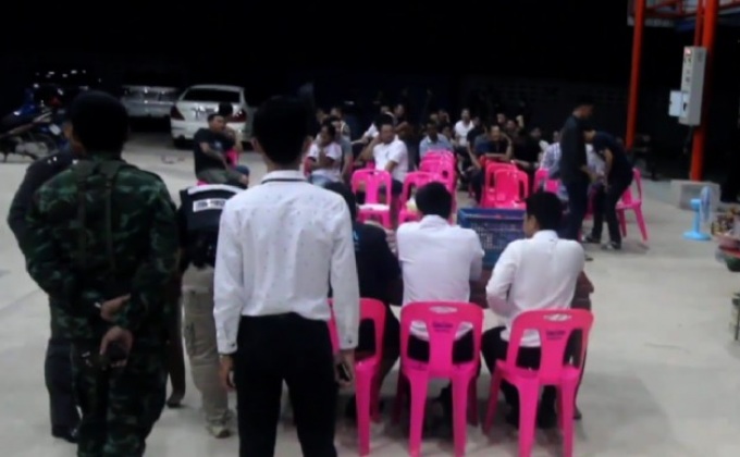 จับนักพนันเล่นไฮโลในงานวันเกิด จ.ราชบุรี