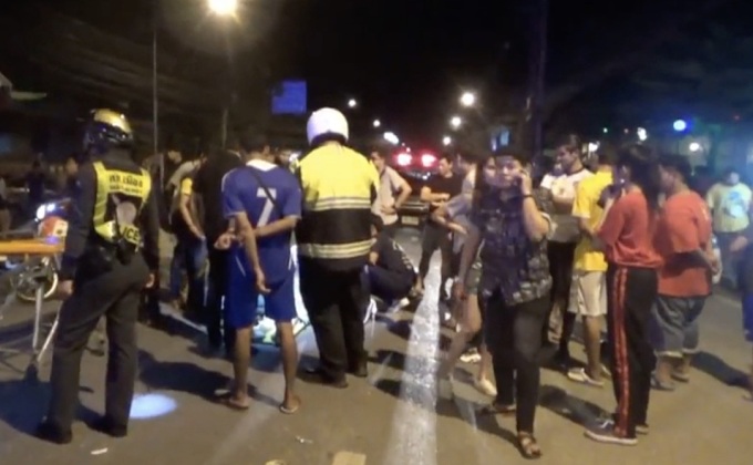 วัยรุ่นโหดไล่ยิงกลางเมืองแปดริ้วตาย 1 คน เจ็บ 1 คน