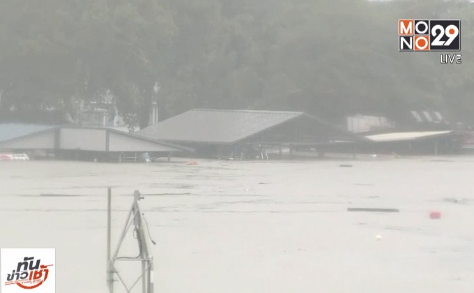 น้ำท่วมรัฐเท็กซัสเริ่มลดระดับ