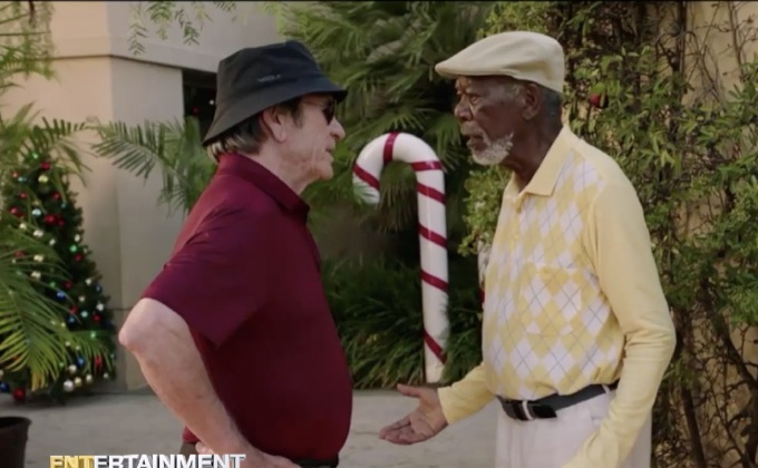 “มอร์แกน ฟรีแมน” เปิดศึกรุ่นเก๋า “ทอมมี่ ลี โจนส์”  ในหนังตลกเรื่องใหม่