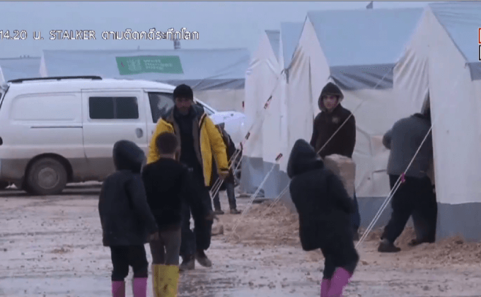 ผู้อพยพซีเรียมุ่งหน้าไปยังตุรกี