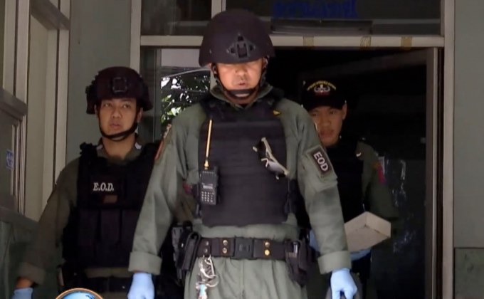 บุกค้นห้องพักมือระเบิดป่วนกรุงฯ ย่านรามคำแหง