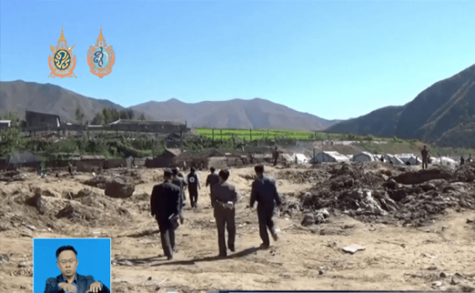 เร่งช่วยผู้ประสบภัยน้ำท่วมในเกาหลีเหนือ