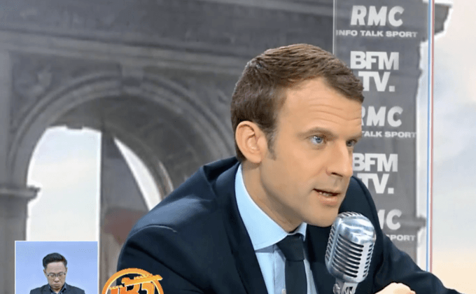 มาครงพร้อมดีเบตกับเลอแปนในวันนี้