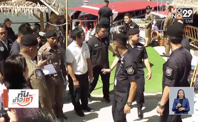 บุกจับ 4 ท่าเทียบเรือพังงา บุกรุกป่าสงวนฯ