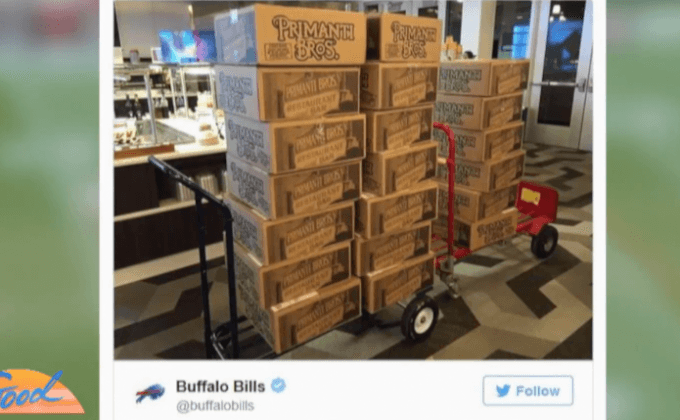 ร้านอาหารพิตต์สเบิร์กส่งแซนวิชสมนาคุณบัฟฟาโล่