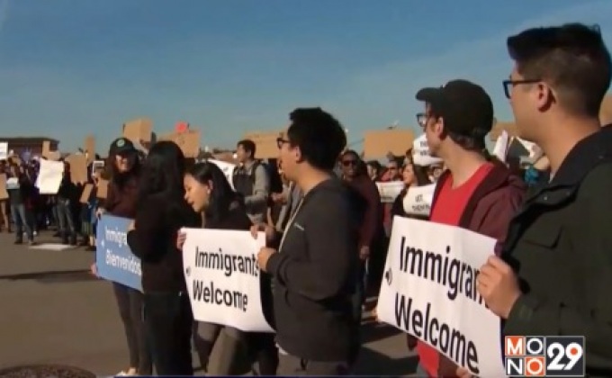 พนักงาน Google ประท้วงคำสั่งแบนผู้ลี้ภัย