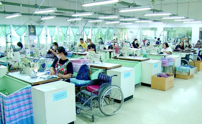 เปิดศูนย์ส่งเสริมอาชีพคนพิการปากเกร็ด