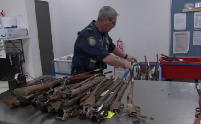 ออสเตรเลียนิรโทษกรรมปืนเถื่อน 57,000 กระบอก