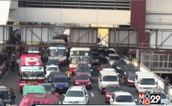 ชาวฟิลิปปินส์จี้ “ดูเตอร์เต” แก้ปัญหาจราจร