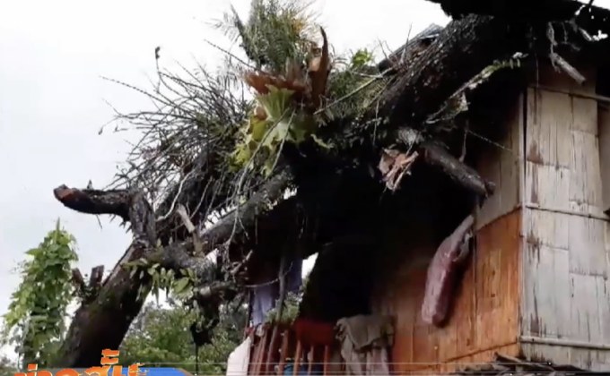 เตือนเฝ้าระวังน้ำป่า-ดินถล่ม อ.พบพระ จ.ตาก