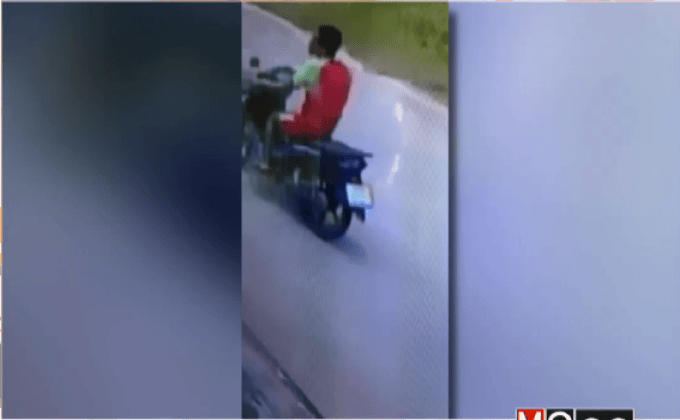 ชิงกระเป๋าขณะขี่จักรยานยนต์ จ.นครศรีฯ