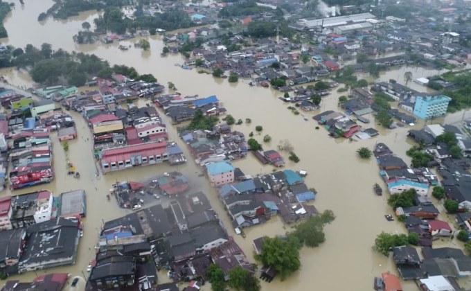 น้ำท่วมภาคใต้ 9 จังหวัด เดือดร้อนกว่า 2 แสนครัวเรือน