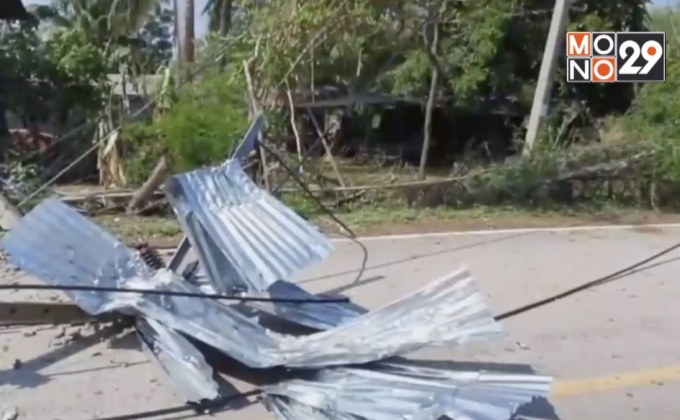 พายุฤดูร้อนถล่มหลายอำเภอ จ.นครราชสีมา