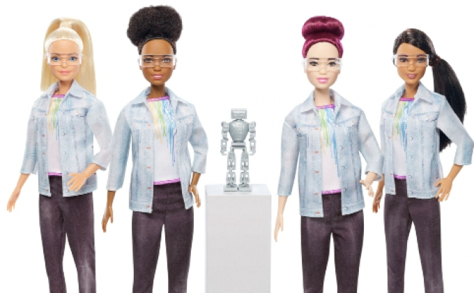 “บาร์บี้” เปิดตัวบาร์บี้วิศวกรหุ่นยนต์