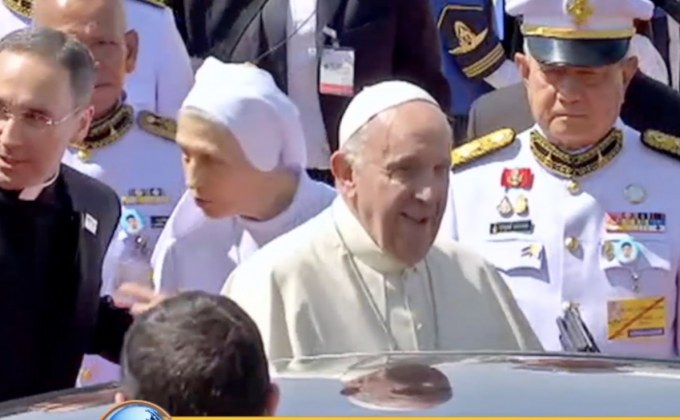 สมเด็จพระสันตะปาปาฟรังซิส เสด็จเยือนไทย