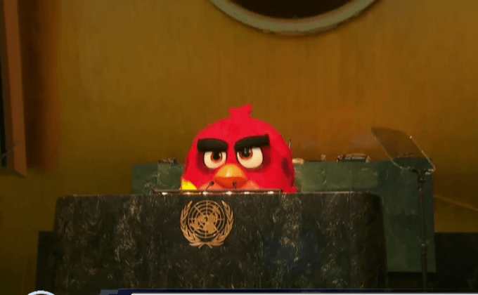 UN แต่งตั้ง “แองกรี้เบิร์ดสีแดง” เป็นทูตสิ่งแวดล้อม