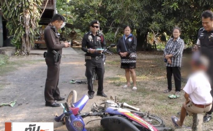 ทาสยาบ้าคุ้มคลั่ง จี้คอเมียราดน้ำมันเผารถ