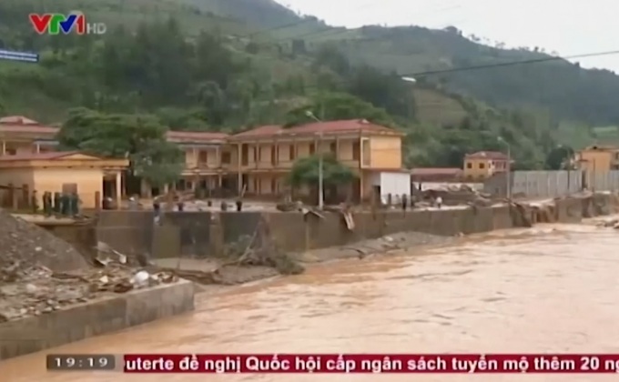 น้ำท่วมฉับพลันในเวียดนาม