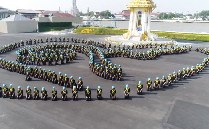 ปิดกิจกรรมจิตอาสาเฉพาะกิจฯ ทำความสะอาดรอบสนามหลวง