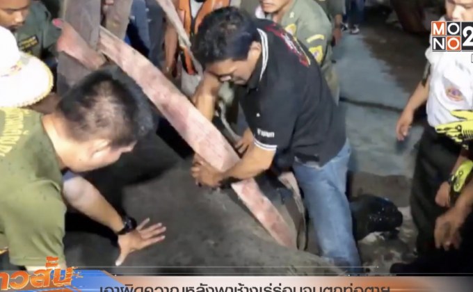 เอาผิดควาญหลังพาช้างเร่ร่อนจนตกท่อตาย