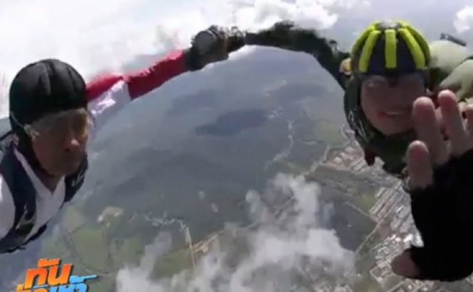 เผยคลิปนาทีสุดท้าย “พ.อ.” ดิ่งพสุธาเสียชีวิต