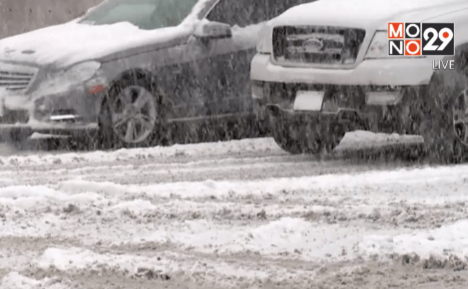 พายุถล่มรัฐเซาธ์ดาโกตาของสหรัฐฯ