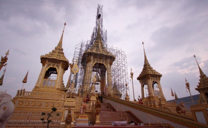 ซ้อมยกพระนพปฎลมหาเศวตฉัตร วันนี้