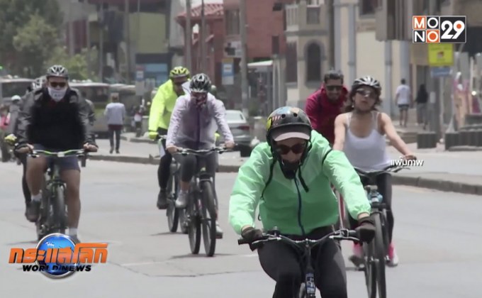 ชาวอังกฤษขี่จักรยานไปทำงานกันมากขึ้น