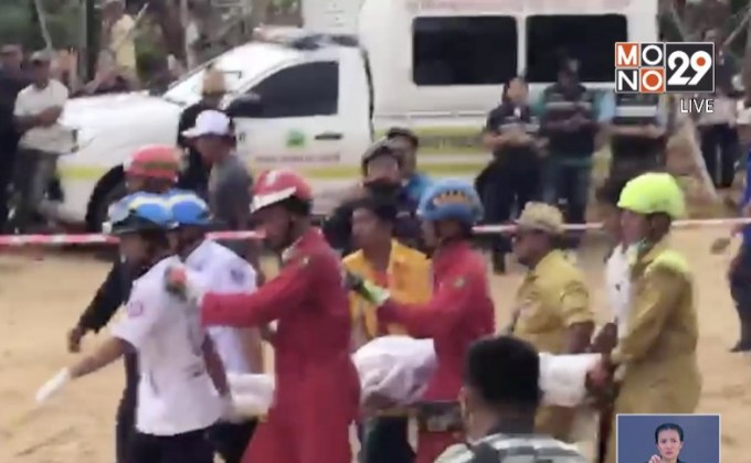 กู้ร่างคนงานอาคารถล่มออกมาครบแล้ว  พบแอบก่อสร้าง