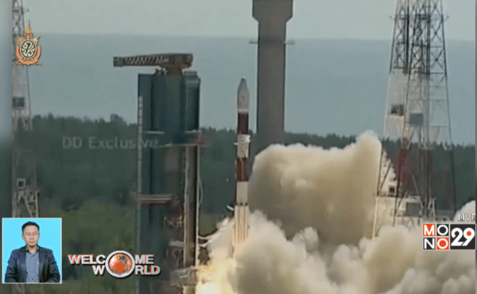 อินเดียส่งดาวเทียมขึ้นสู่อวกาศพร้อมกัน 20 ดวง