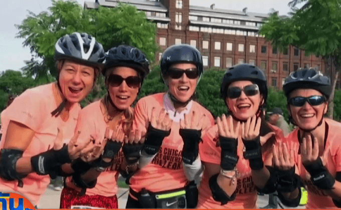 มาราธอน “โรลเลอร์เบลด” เฉพาะผู้หญิง