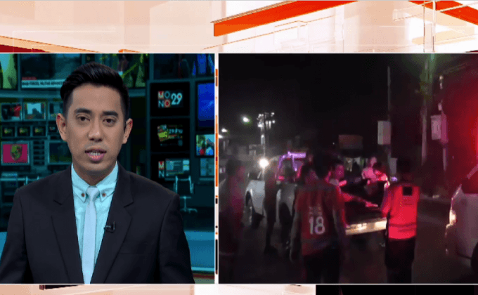 เพลิงไหม้ถังแก๊สร้านขายอาหาร จ.ชลบุรี