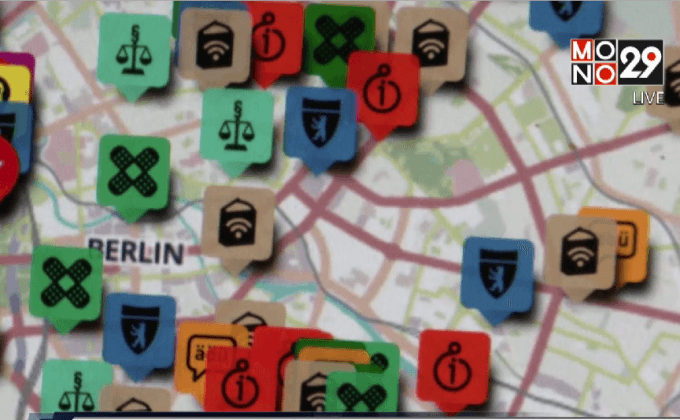 แผนที่สำหรับผู้ลี้ภัยในเยอรมนี