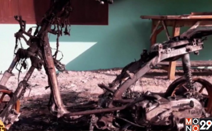 นักเรียนแสบ แอบเผารถครูฝ่ายปกครอง