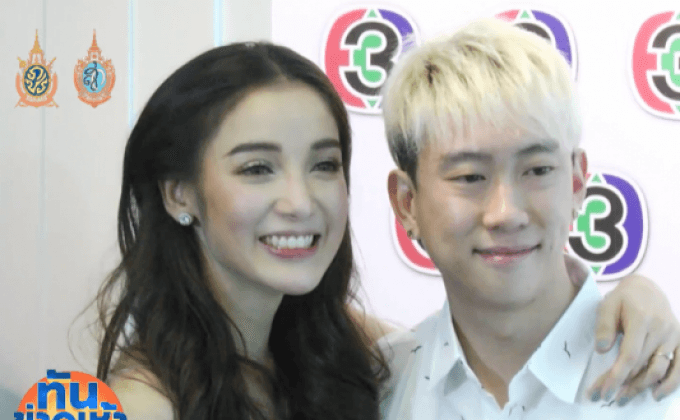 “แพท ณปภา” ควงแฟนหนุ่ม แถลงข่าวดีท้อง 4 เดือน