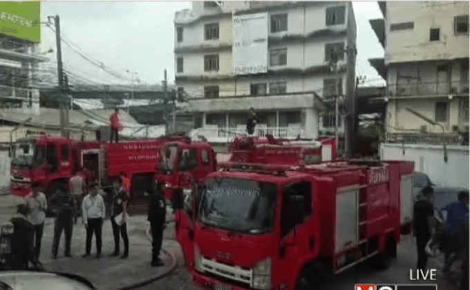 ไฟไหม้อาคาร 9 ชั้น จ.นนทบุรี