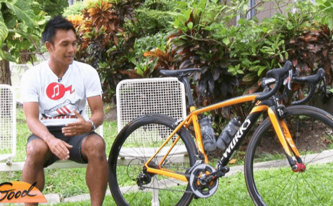 “ซารีฟ สายนุ้ย” นักบอล-เซียนนักปั่นจักรยาน