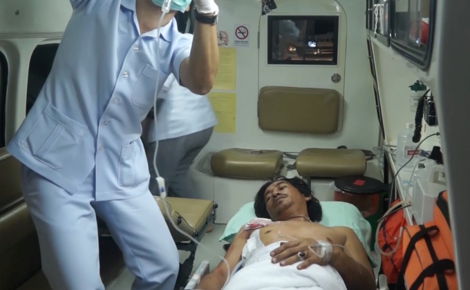 คนร้ายประกบยิงผู้รับเหมาบ่อกุ้ง จ.ปัตตานี