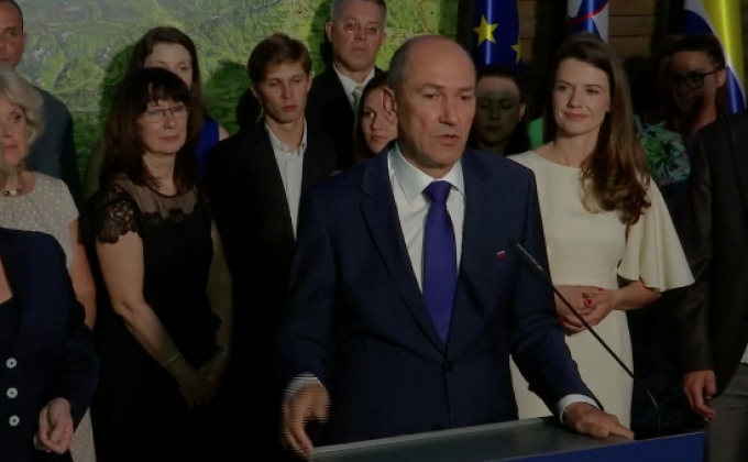 ฝ่ายค้านสโลวีเนียชนะเลือกตั้ง