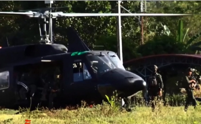 ไล่ล่าคนร้ายระเบิดและยิงทหารเสียชีวิต 6 นาย