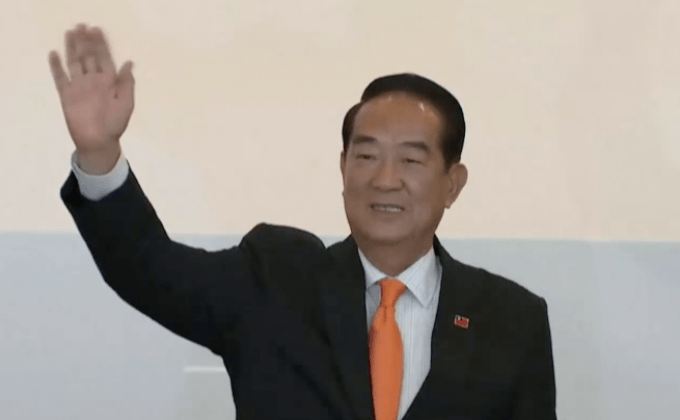 “เจมส์ ซ่ง” ให้คำมั่นเจรจาช่องแคบไต้หวันกับจีน