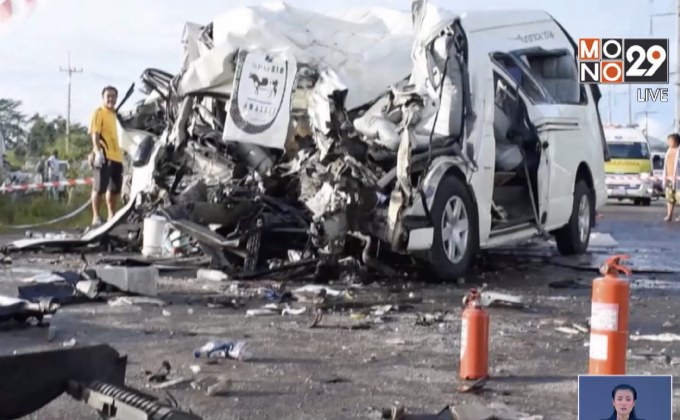 เผยเหตุคนขับตัดจีพีเอส เลี่ยงคุมความเร็วในรถตู้