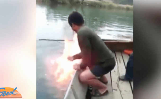 ผู้เชี่ยวชาญระบุฟองอากาศติดไฟในน้ำคือก๊าซมีเทน