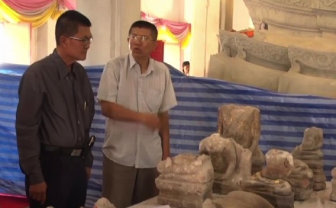 ตะลึง! พบพระพุทธรูปโบราณ วัดเมืองโคราช