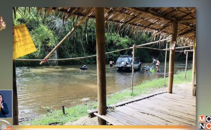 วงแตก ออฟโรด ลุยน้ำ เบิ้ลควันดำ ไม่สนนักท่องเที่ยว