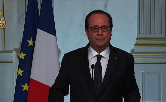 ผู้นำฝรั่งเศสแถลงถึงเหตุการณ์รถบรรทุกชนฝูงชน